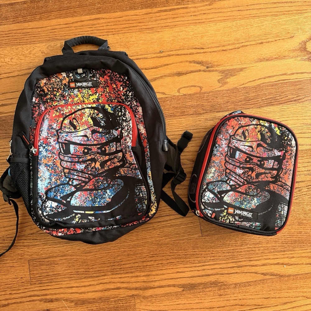 LEGO Ninjago Backpack And Lunchbox Set